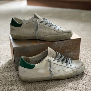 Authentic golden goose sneakers